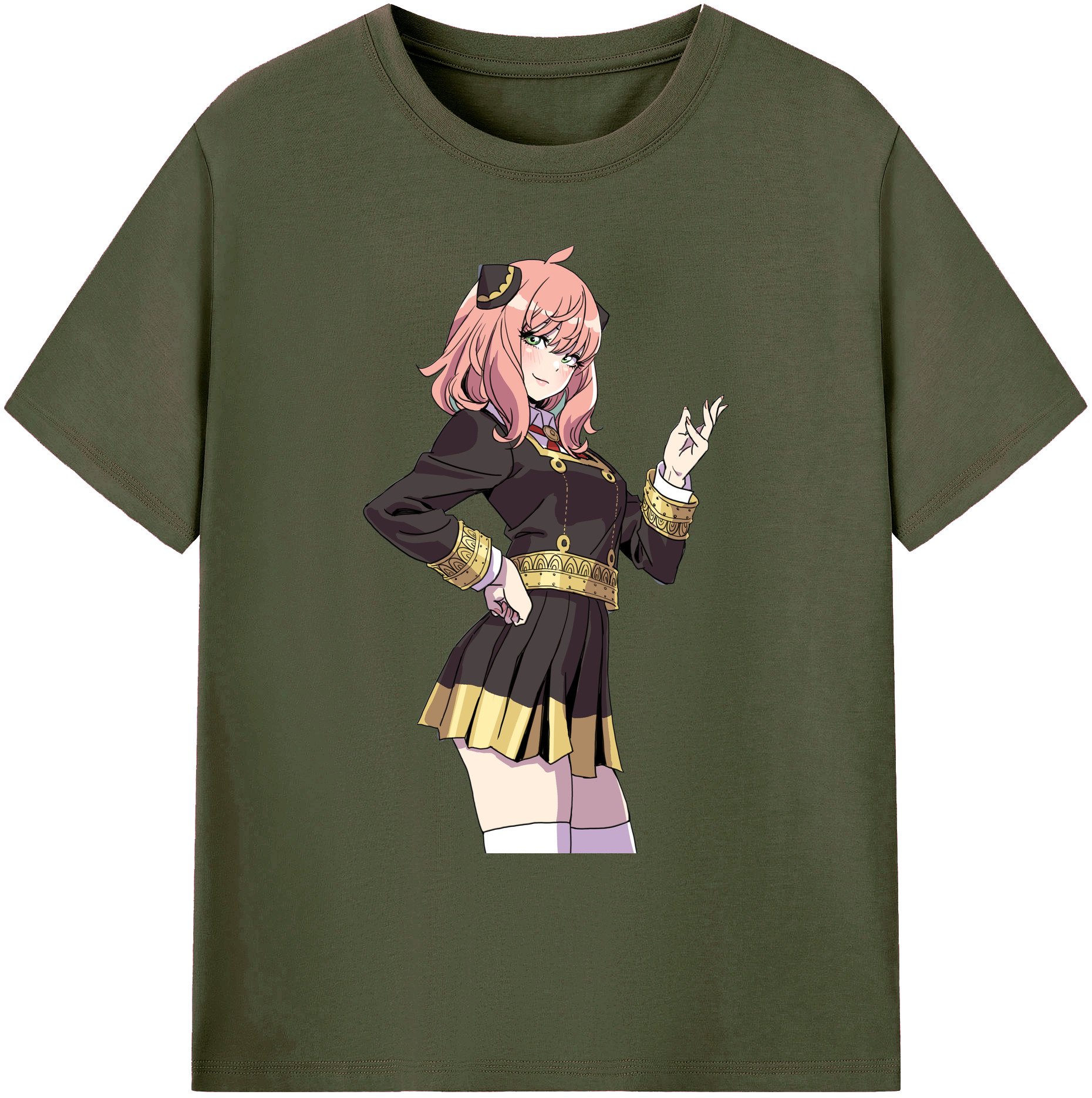 （画像用） SPY×FAMILY间谍家家酒 綿100％ メンズ半袖Tシャツ｜肌触りやわらか＆通気性